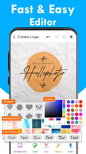 tạo logo - thiết kế logo screenshot
