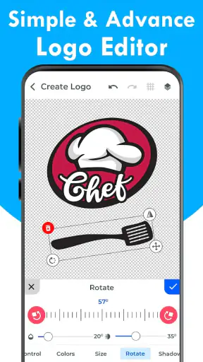 tạo logo - thiết kế logo screenshot