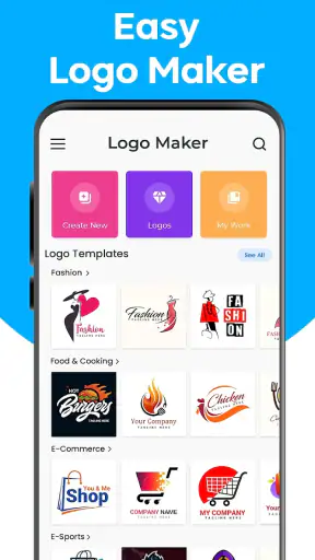 tạo logo - thiết kế logo screenshot