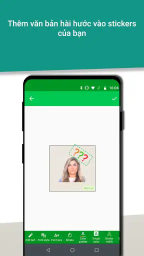 Tạo nhãn dán tùy chỉnh screenshot