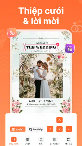 Tạo thiệp mời sinh nhật screenshot