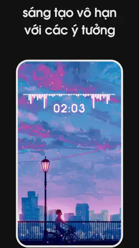 Tạo Video Sóng Nhạc, Ảnh Đập screenshot