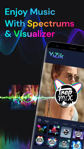 Tạo Video Sóng Nhạc - Vizik screenshot