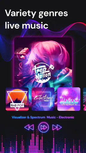 Tạo Video Sóng Nhạc - Vizik screenshot