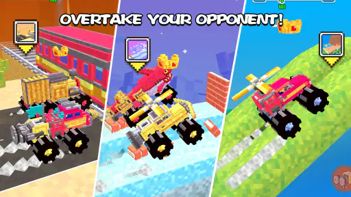 Tạo Xe Hơi Tự Lắp Ghép: Race screenshot