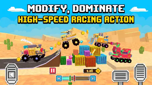 Tạo Xe Hơi Tự Lắp Ghép: Race screenshot