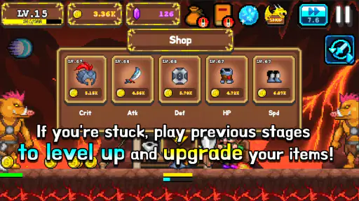 Tap Knight : Dragon's Attack screenshot