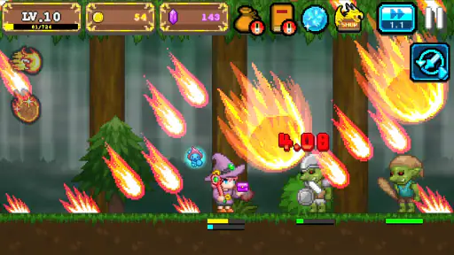 Tap Knight : Dragon's Attack screenshot