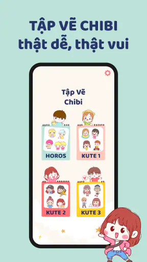 Tập Vẽ Chibi screenshot