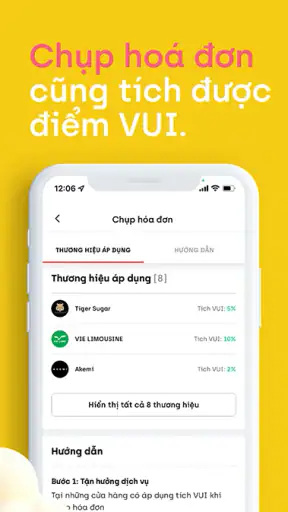 TAPTAP - Tích điểm, đổi ưu đãi screenshot