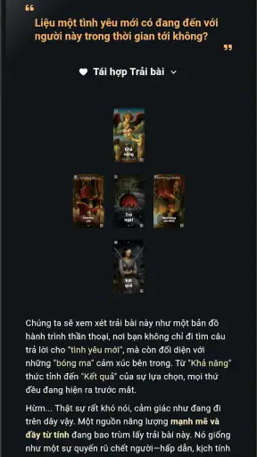 Tarot: Tình yêu & Lời khuyên screenshot