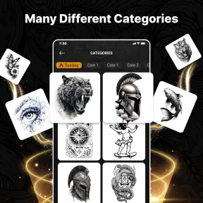 Tattoo Drawing - Ghép Hình Xăm screenshot