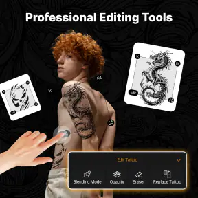 Tattoo Drawing - Ghép Hình Xăm screenshot