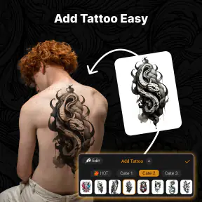 Tattoo Drawing - Ghép Hình Xăm screenshot