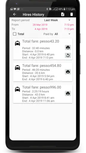 TAXImet - Taximeter screenshot