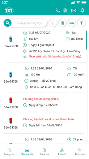 TCT GPS 2 screenshot