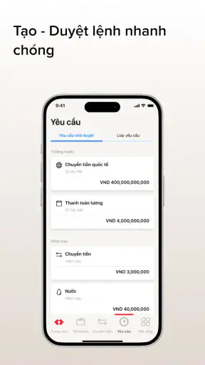 Techcombank Business screenshot