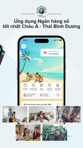 Techcombank Mobile screenshot