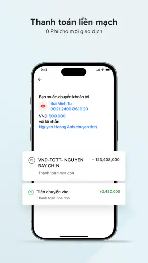 Techcombank Mobile screenshot