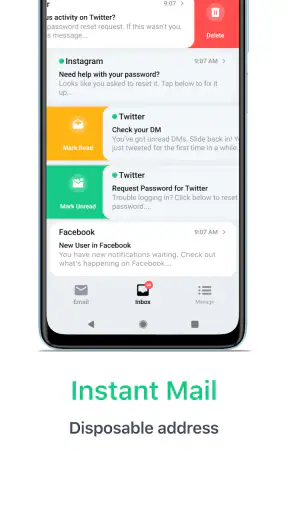 Temp Mail - Email tạm thời screenshot
