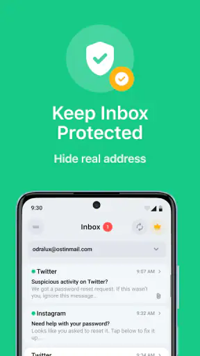 Temp Mail - Email tạm thời screenshot