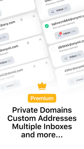 Temp Mail - Email tạm thời screenshot