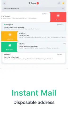 Temp Mail - Email tạm thời screenshot