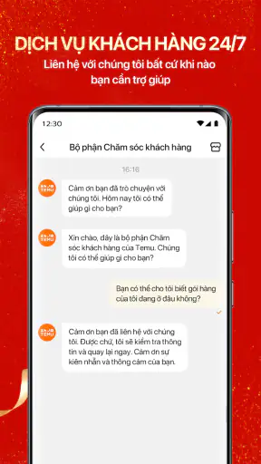 Temu: Mua sắm như tỷ phú screenshot