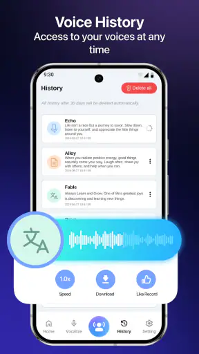 Text to Speech - AI Voices screenshot