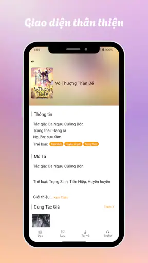 TF - Nghe audio và đọc truyện screenshot