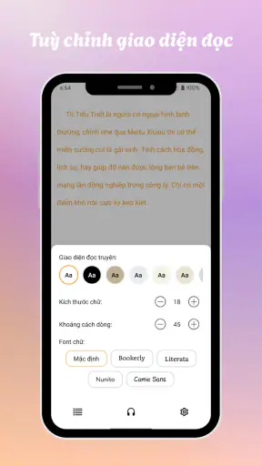 TF - Nghe audio và đọc truyện screenshot