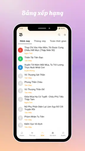 TF - Nghe audio và đọc truyện screenshot
