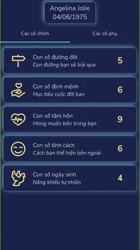 Thần số học - Tần số vũ trụ screenshot