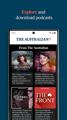 The Australian screenshot
