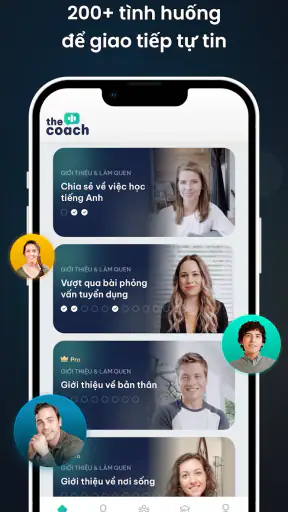 The Coach: tiếng Anh giao tiếp screenshot