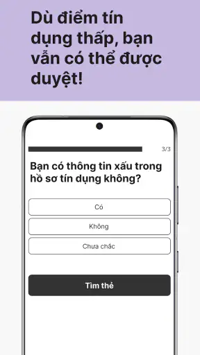 Thẻ tín dụng - Dễ phê duyệt screenshot