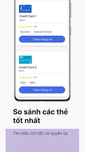 Thẻ tín dụng - Dễ phê duyệt screenshot