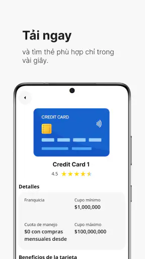 Thẻ tín dụng - Dễ phê duyệt screenshot