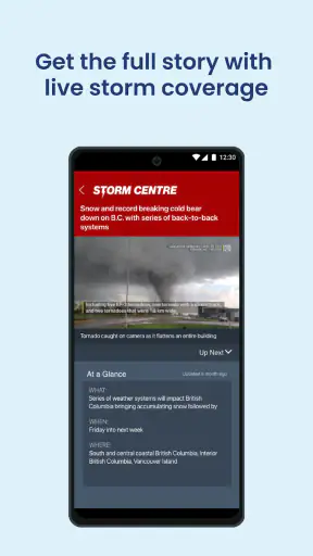The Weather Network screenshot