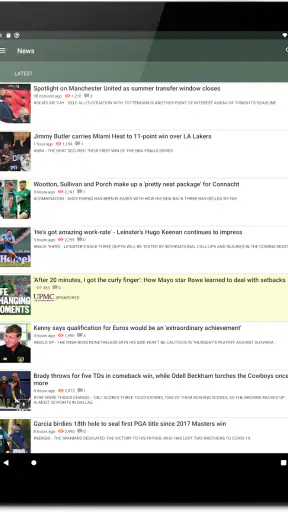 The42.ie Sports News screenshot