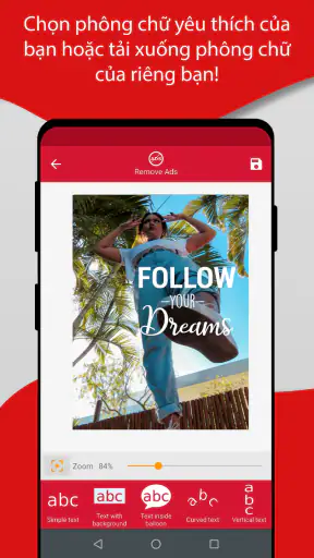 Thêm văn bản trên ảnh screenshot