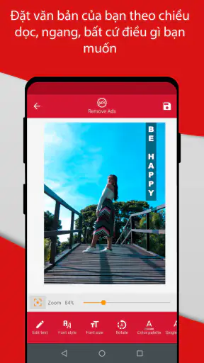 Thêm văn bản trên ảnh screenshot
