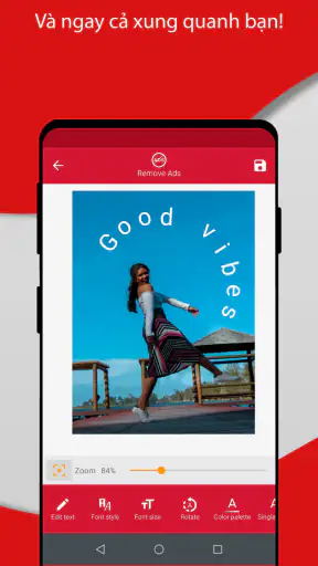Thêm văn bản trên ảnh screenshot