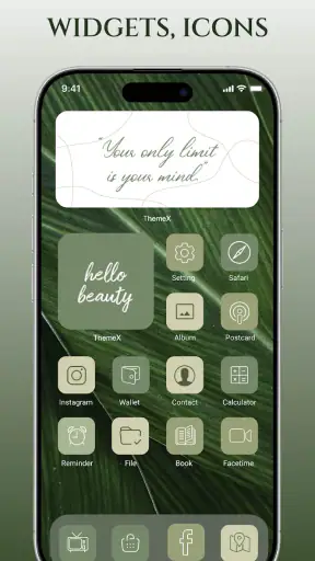 ThemeX: App Icon & My Widgets screenshot