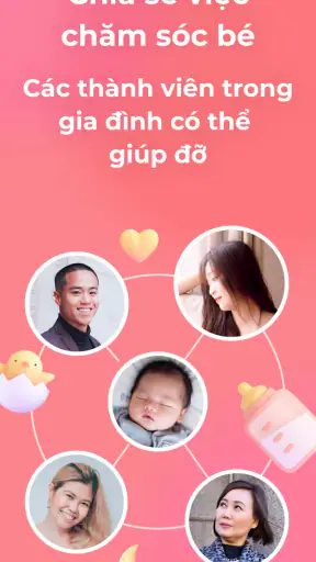 Theo dõi cho con bú, và em bé screenshot