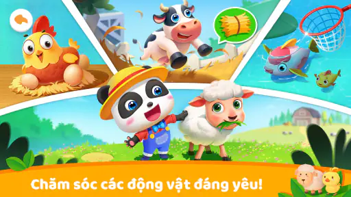 Thị trấn Bé Panda: Trang trại screenshot