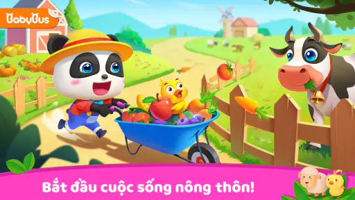 Thị trấn Bé Panda: Trang trại screenshot