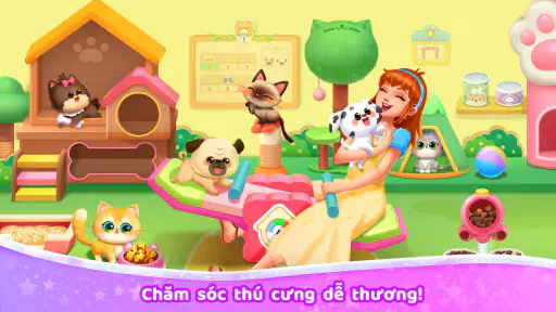 Thị Trấn Thiếu Nữ Gấu Trúc Nhỏ screenshot