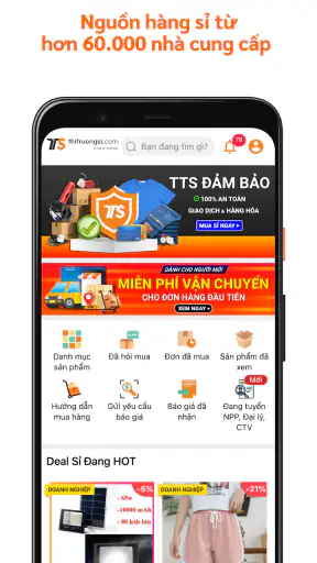 Thị Trường Sỉ B2B - Mua Sỉ screenshot