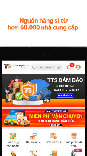 Thị Trường Sỉ B2B - Mua Sỉ screenshot
